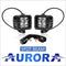 Aurora 3 Inch LED Cubed lights kit - 3 880 Lumens - Spot - LED Light Pod