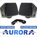 Aurora 3 Inch LED Cubed lights kit Stealth Edition - 3 880 Lumens - LED Light Pod