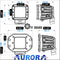 Aurora 3 Inch LED Flush Mount Pod Kit - 3 880 Lumens - LED Light Pod