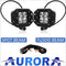 Aurora 3 Inch LED Flush Mount Pod Kit - 3 880 Lumens - LED Light Pod