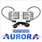 Aurora 3 Inch Marine White LED Cube Kit - 3 880 Lumens - Spot - Marine Lights