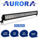 Aurora 30 Inch Dual Row + 3 Inch Cubed Bundle - 29,000 Lumens