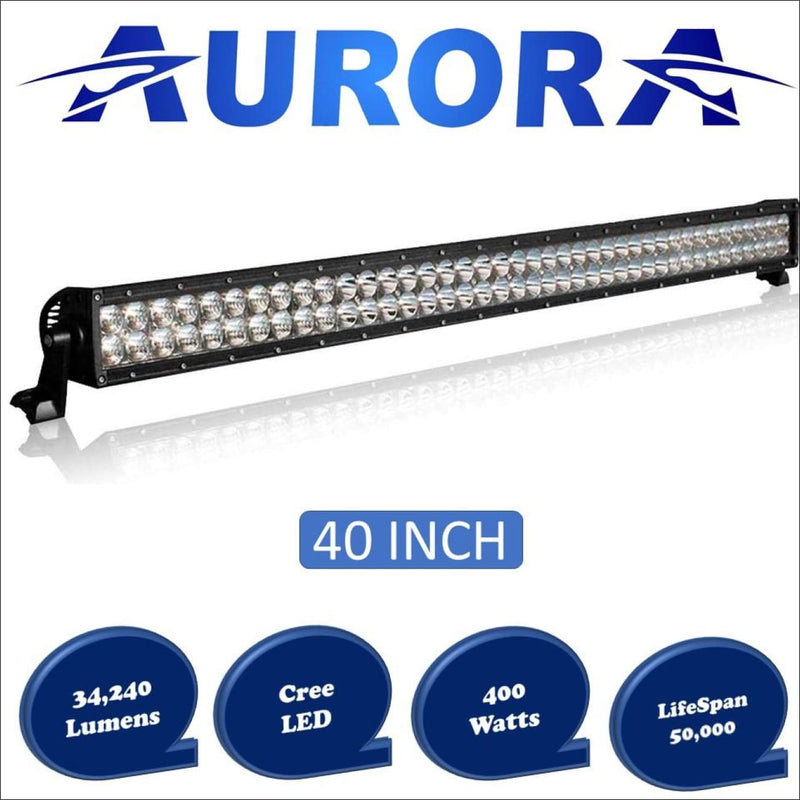 40 Inch Cube Aurora 40 Inch Dual Row + 3 Inch Cubed Bundle - 38,000 Lumens – LEXBERN