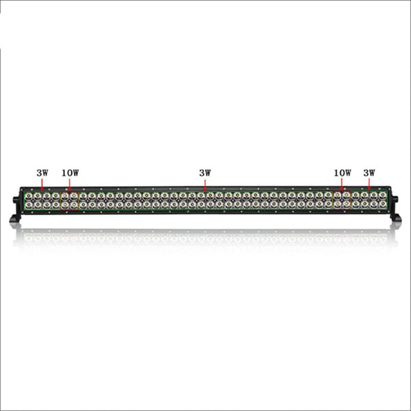 Aurora 40 Inch Dual Row Led Light Bar - Hybrid Series - 30 168 Lumens - Led Light Bar