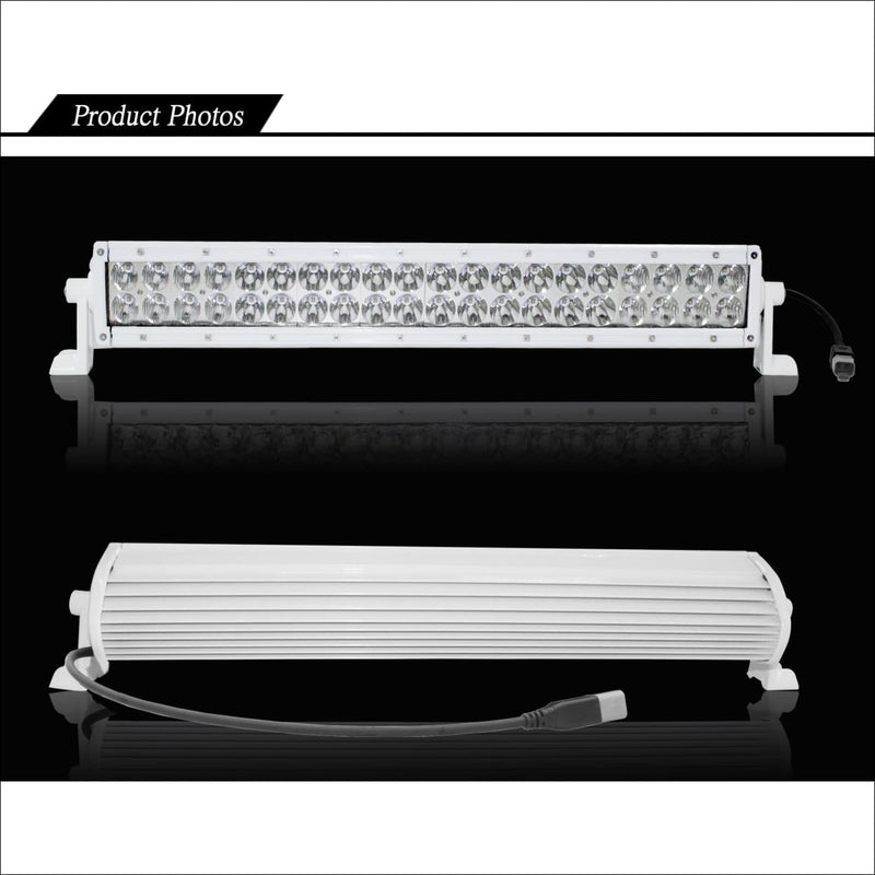 Aurora 40 Inch Marine White LED Light Bar - 34 240 Lumens - Marine LED Light Bars