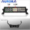 Aurora ATV Handle Bar Kit w/10 Inch LED Light Bar - 10 Inch Dual Row Hybrid Series - Light Bar Mount - ATV-Dirt-Bike