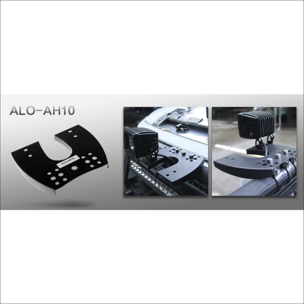 Aurora ATV LED POD Headlight Handle Bar Bracket UTV - Dirt bike - ATV ...