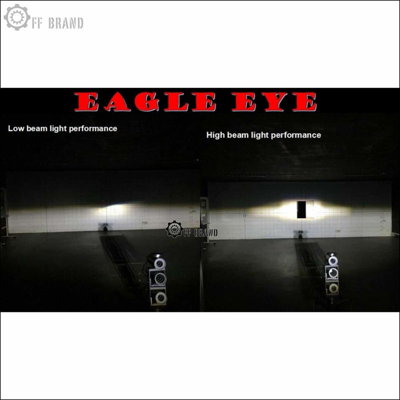 Aurora Eagle Eye LED Head Light Kit - Jeep Wrangler JK - Headlights