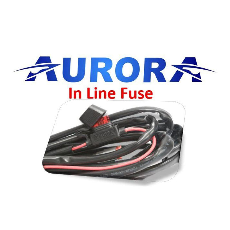 Aurora LED Light Wiring Harness Kit for Single Pod Cubed and Work Light - LED Accessories Wiring Harness
