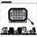 Aurora 6 Inch Quad LED Light SAE Compliant - 14 760 Lumens - LED Driving Light