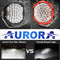 Aurora R-Series 7-9 Round 7 Inch LED Lights Side Shooter - 22,116 Lumens