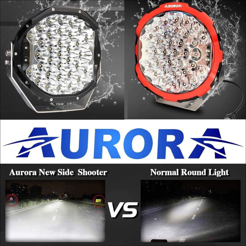 Aurora R-Series 7-9 Round 7 Inch Light Side Shooter Laser Edition - 22,116 Lumens