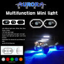 Aurora Single Multipurpose LED Rock Light - Blue Beam - LED Rock Light