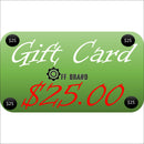 Gift Cards - $25.00 USD - Gift Card