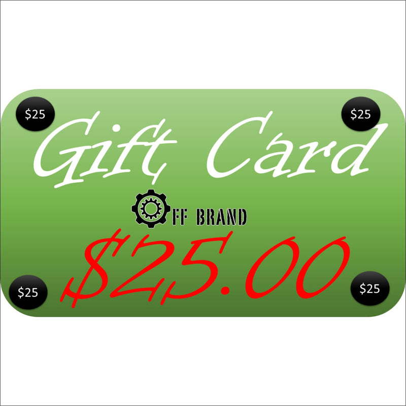 Gift Cards - $25.00 USD - Gift Card