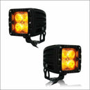 Jeep Wrangler Amber light pods